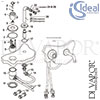 Ideal Standard Contour Basin Mixer Bathroom Tap Spare Parts